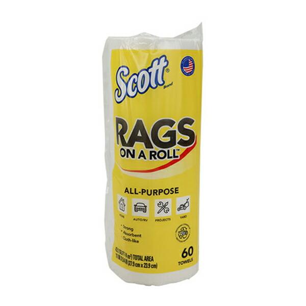 期間限定！∀SCOTT/スコット 【60カット 65850】Rags ホワイトロール (005400...