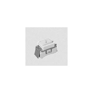 パナソニック 配線器具【WN5461H】(グレー) 埋込ネーム押釦B (片切) a接点 ネーム付