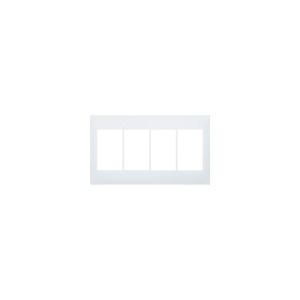 パナソニック 配線器具【WTA7104WK】スイッチプレート(4連用)(マットホワイト)