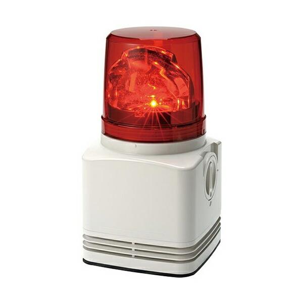 Яパトライト 【RFT-24A-R】赤 回転灯一体型 電子音警報器 シグナルホン DC24V 音色A...
