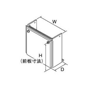 リンナイ（Rinnai） 配管カバー ガス給湯器部材 高さ400mm UOP-H101(K3