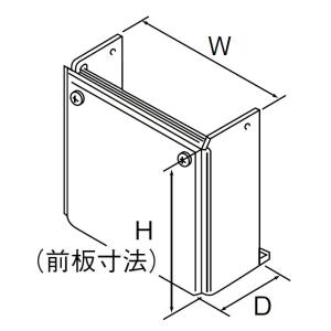 リンナイ 熱源機 部材【WOP-M101(K)SS】(26-5679) 配管カバー〔HF〕｜家電と住設のイークローバー