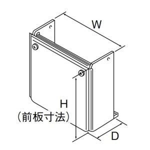 リンナイ オプション【WOP-7101(K)SS】(26-1551) 配管カバー (旧品番 WOP-...