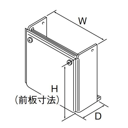 リンナイ オプション【WOP-7101(K)SS-650】(26-1569) 配管カバー (旧品番 ...