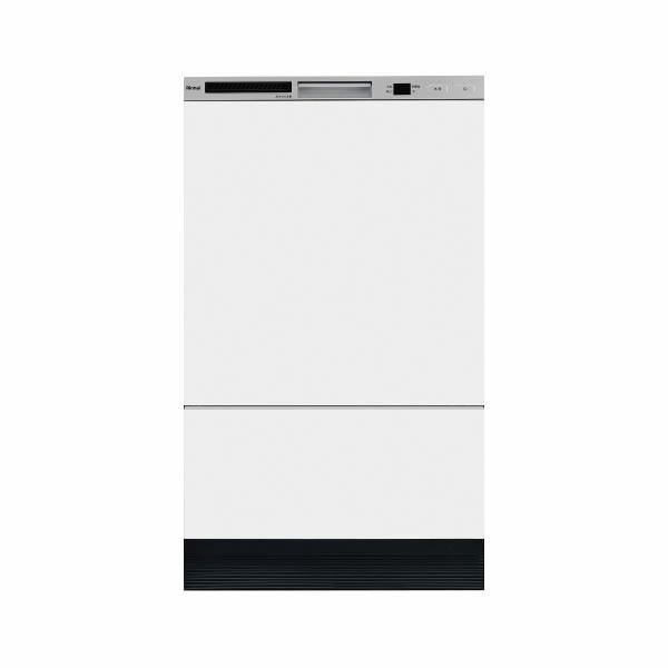 π###▽リンナイ 食器洗い乾燥機【RSW-F402CWM-SV】ホワイト フロントオープンタイプ ...