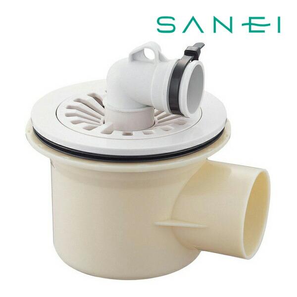 ≦《在庫あり》◆15時迄出荷OK！三栄水栓/SANEI【H5553-50】洗濯機排水トラップ