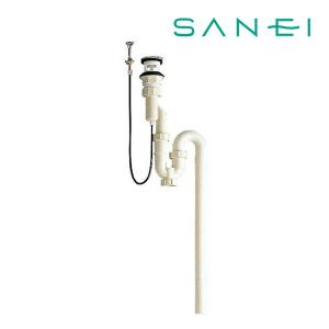 ∠《在庫あり》◆15時迄出荷OK！三栄水栓/SANEI【H772-38】洗髪排水栓付Sトラップ｜家電と住設のイークローバー