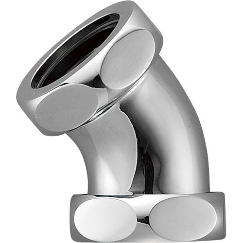 三栄水栓/SANEI【H80-4-45-32】洗浄管連結45゜エルボ〔FA〕