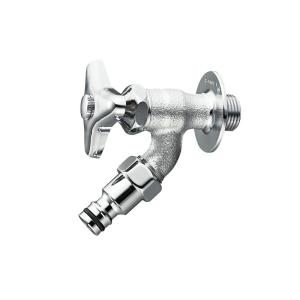KVK 水栓金具 KVK K8SPZ 屋外ホース接続ニップル付散水栓 寒冷地用