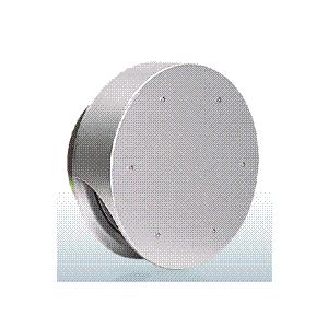 西邦工業【SNUD150】薄型フード・金網型3メッシュ・防火ダンパー付外壁用アルミ製換気口・薄型フラットフード〔HF〕｜家電と住設のイークローバー