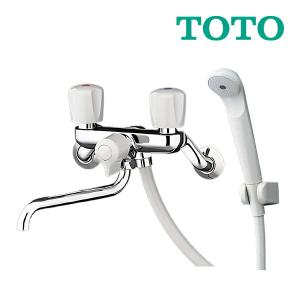 《》15時迄出荷OK！TOTO ２ハンドルシャワー金具壁付きタイプスプレー（節水）