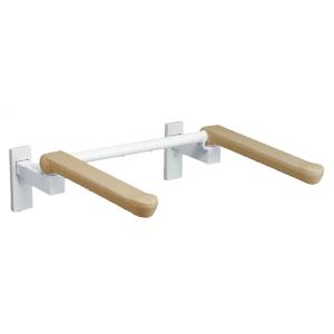 LIXIL（リクシル） LIXIL・INAX トイレ用肘掛け手すり 床付式 天然木