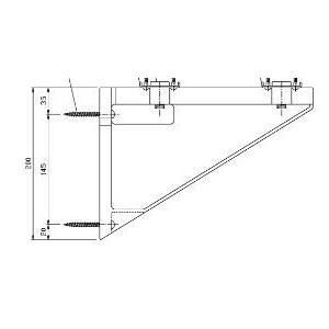 TOTO TL516GR TOTO ブラケット アンダーカウンター式洗面器用 : アクア