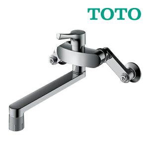 ∞《》15時迄出荷OK！TOTO 水栓金具壁付シングル混合水栓(吐水切り替えタイプ)(旧品番