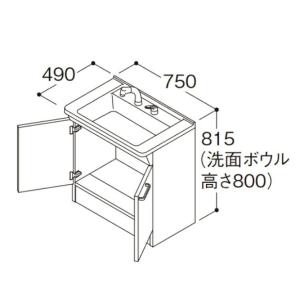 大建工業 床収納 KH1115-11/KH1115-12 深型1階用 44型606 2尺×2尺