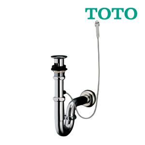 《在庫あり》◆15時迄出荷OK！TOTO【TLDP2201J】洗面器用排水金具 (32mm) Pトラップ ワンプッシュ式 盗難防止目皿 押しボタンなし｜clover8888