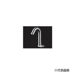TOTO 【TLE33002J】台付自動水栓(スパウト部) グースネックタイプ 手動スイッチ(ワンプ...