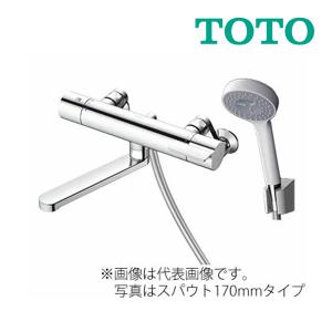 ∞《在庫あり》◆15時迄出荷OK！TOTO 浴室用水栓金具【TBV03445J1】GGシリーズ 壁付サーモスタット混合水栓(短尺) コンフォートウェーブ 70mm｜家電と住設のイークローバー