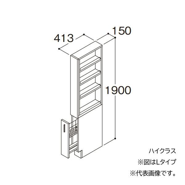 ###TOTO 【LTSFM015BNL1】トールキャビネット ハイクラス オクターブスリム サイド...