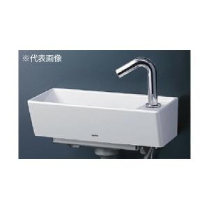 TOTO 手洗器 LSH50AB 壁掛手洗器角型(立水栓セット) ボトルトラップ 壁