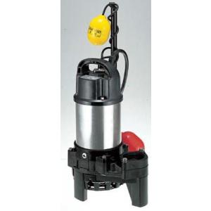 ツルミポンプ ○ツルミポンプ 汚物用【50PU2.4S】水中ハイスピンポンプ