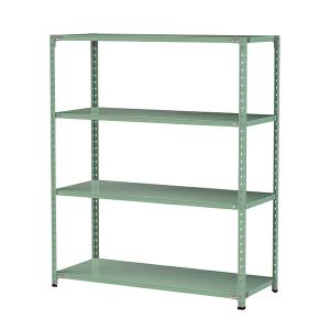 ○u.ヤマキン/山金工業【5S6662-4G】ボルトレス中量ラック(500kg/段) 4
