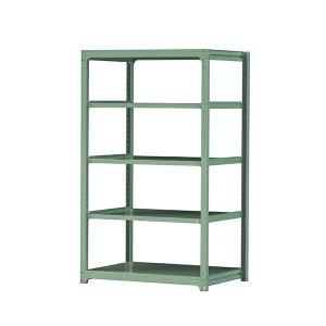○u.ヤマキン/山金工業【5S6662-4G】ボルトレス中量ラック(500kg/段) 4