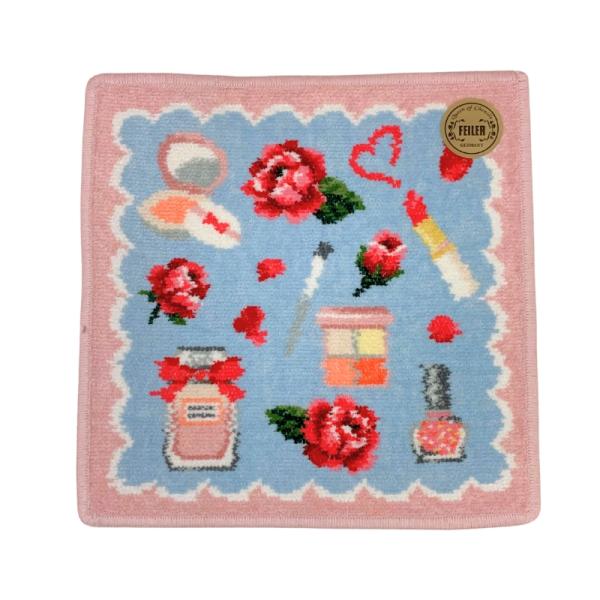 フェイラー タオルハンカチ ギフトバッグ入り エターナルヒロイン ペールブルー