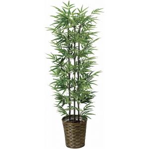 《竹・バンブー》《アートグリーン》《人工観葉植物》光触媒　光の楽園　黒竹１．３５｜cloverplain