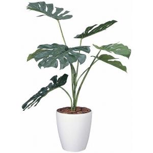《アートグリーン》《人工観葉植物》光触媒　光の楽園　モンステラ９０｜cloverplain