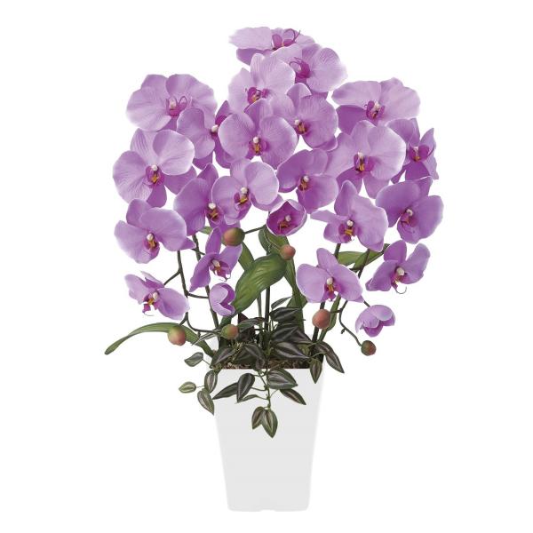 《アートフラワー》《人工観葉植物》光触媒　光の楽園　プリンセス胡蝶蘭Ｌ