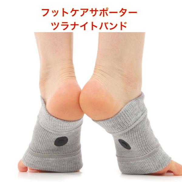 ツラナイトバンド  [管理医療機器 こむら返り サポーター 足裏サポーター 磁気サポーター 足裏 就...