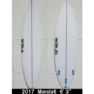 【即納ストック】2017 JS industries サーフボード MONSTA 6 MODEL6'3"(SQUASH) モンスタモデル(スカッシュ)日本正規品《送料無料！》｜cloversurf