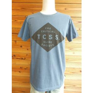 【送料無料】T.C.S.S (ティーシーエスエス)●半袖Tシャツ　STANDARD TEE●ST15-03 FLINT Lsiz｜cloversurf