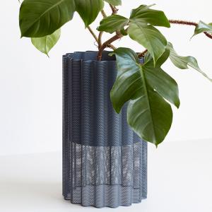 Hubsch(ヒュプシュ) エアロハンギングポット Φ20 ホワイト/サンド 6号