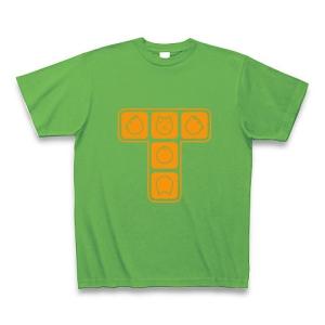 クター[B] Tシャツ Pure Color Print (ブライトグリーン)｜clubtstore