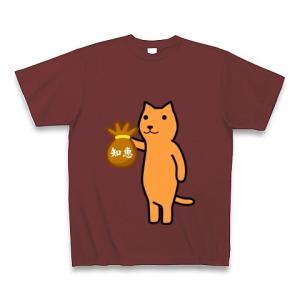 知恵袋 Tシャツ Pure Color Print (バーガンディ)｜clubtstore