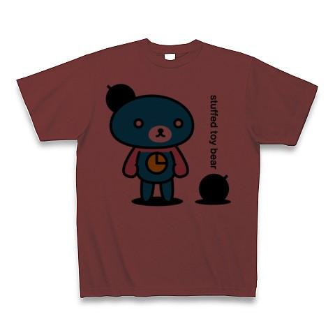 BOME BEAR Tシャツ(バーガンディ)
