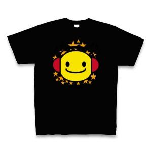 【音楽】niconico music【スマイル】 Tシャツ Pure Color Print(ブラック)｜clubtstore