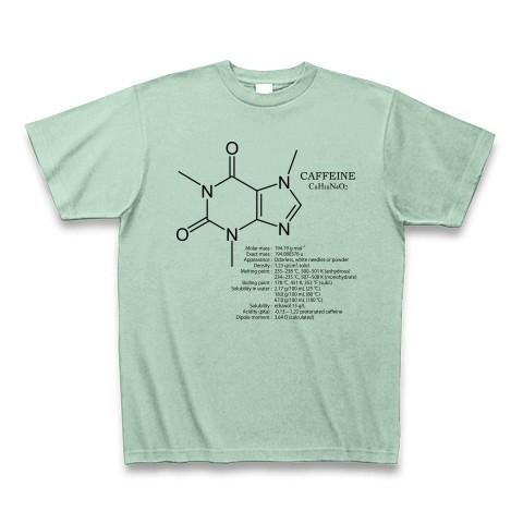 【コーヒー好きに捧ぐ】カフェイン(デザインB)：化学構造シリーズ：分子式デザイン