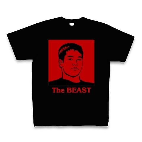 野獣先輩・The BEAST Tシャツ Pure Color Print(ブラック)