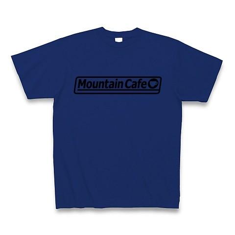 Mountain Cafe ロゴ(Ｋ) Tシャツ(ロイヤルブルー)