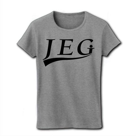 JEG (自営業) リブクルーネックTシャツ(グレー)