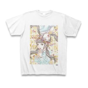 駕籠真太郎 作品No.004 Tシャツ(ホワイト)｜clubtstore