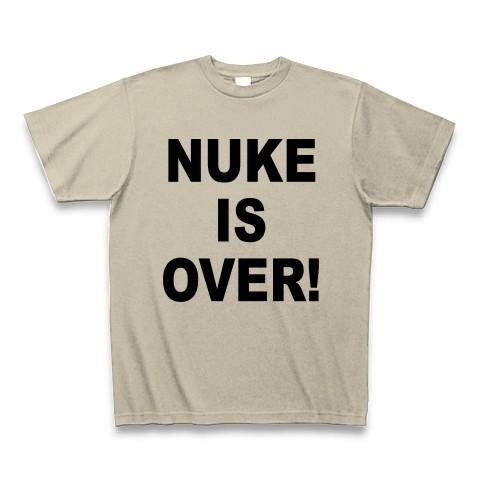 NUKE IS OVER！ Tシャツ Pure Color Print(シルバーグレー)