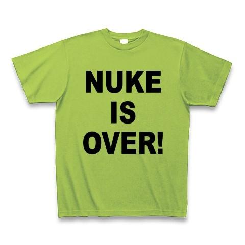 NUKE IS OVER！ Tシャツ Pure Color Print(ライム)