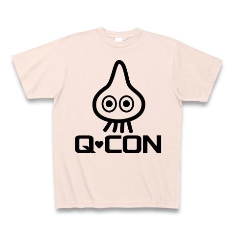 Ｑ・CON(求婚の球根) Tシャツ(ライトピンク)