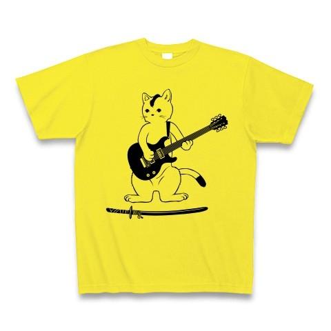 ギター侍になった猫侍リアル Tシャツ(デイジー)