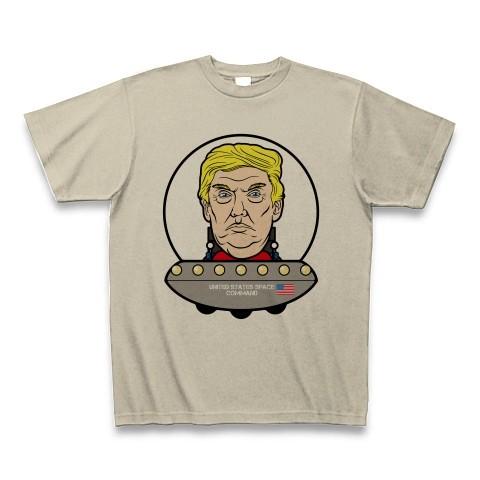 トランプ大統領 アメリカ宇宙軍 Tシャツ(シルバーグレー)