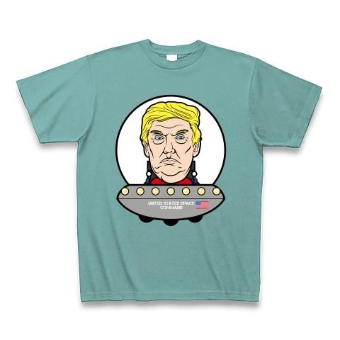 トランプ大統領 アメリカ宇宙軍 Tシャツ Pure Color Print(ミント)